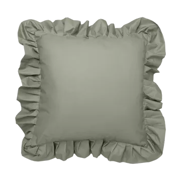 Garden Glory Outdoor pute med volang 45x45 cm - Green - Garden Glory