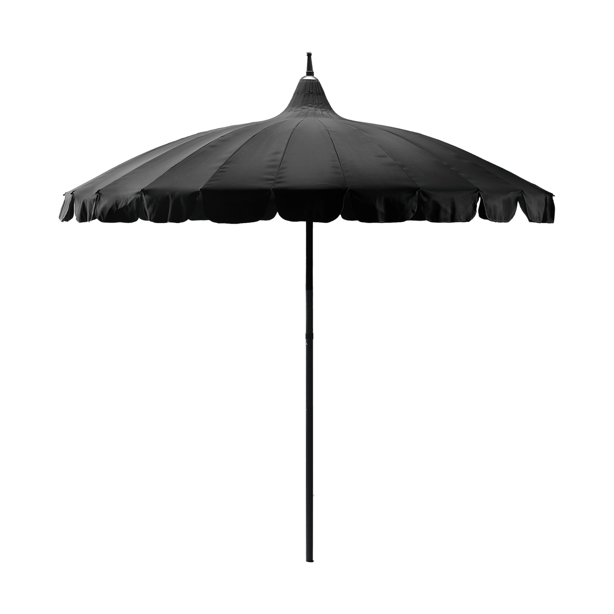 Garden Glory, Parasoll Ø240 cm Svart