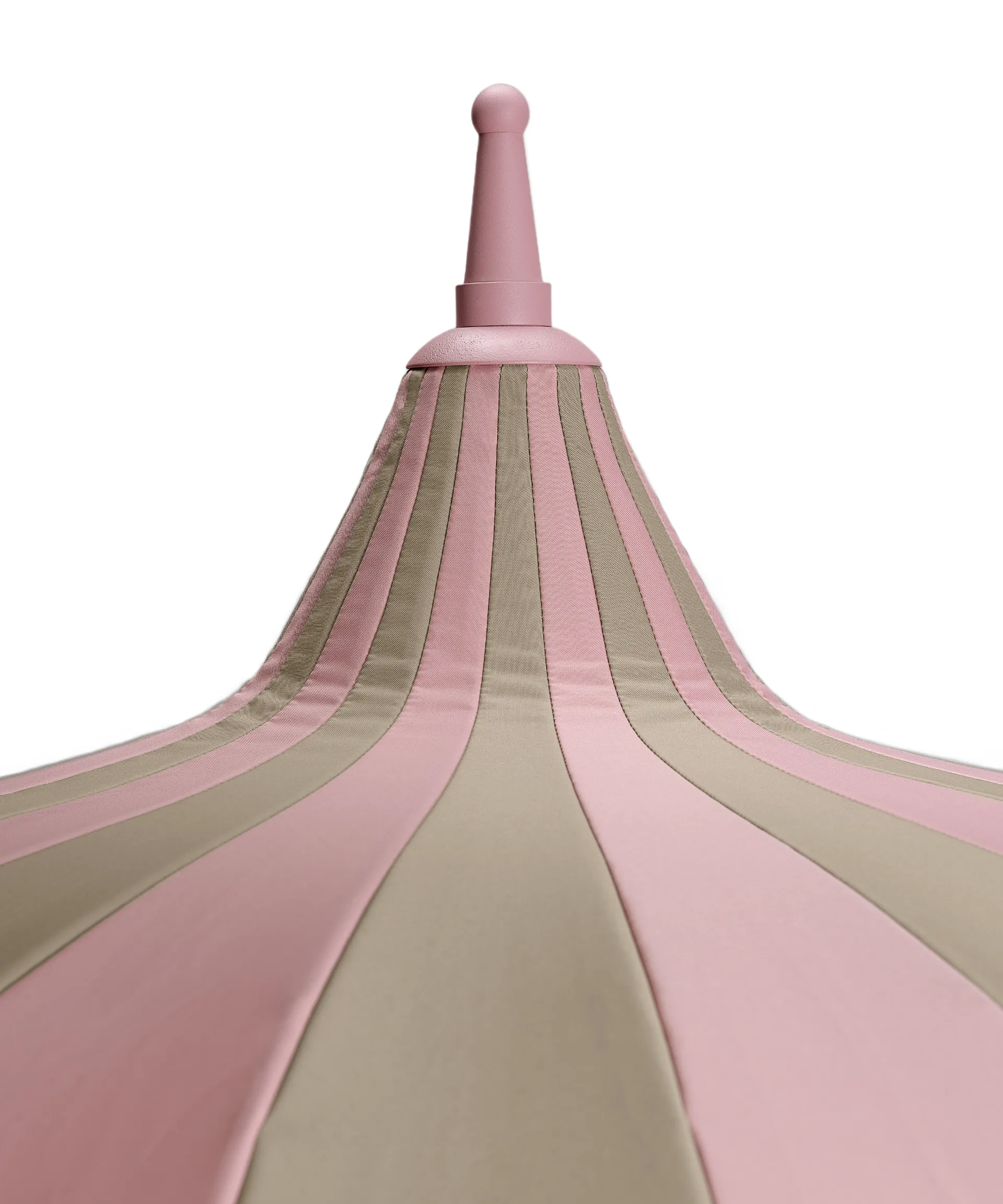 Garden Glory parasoll, Pink-beige stripe Garden Glory