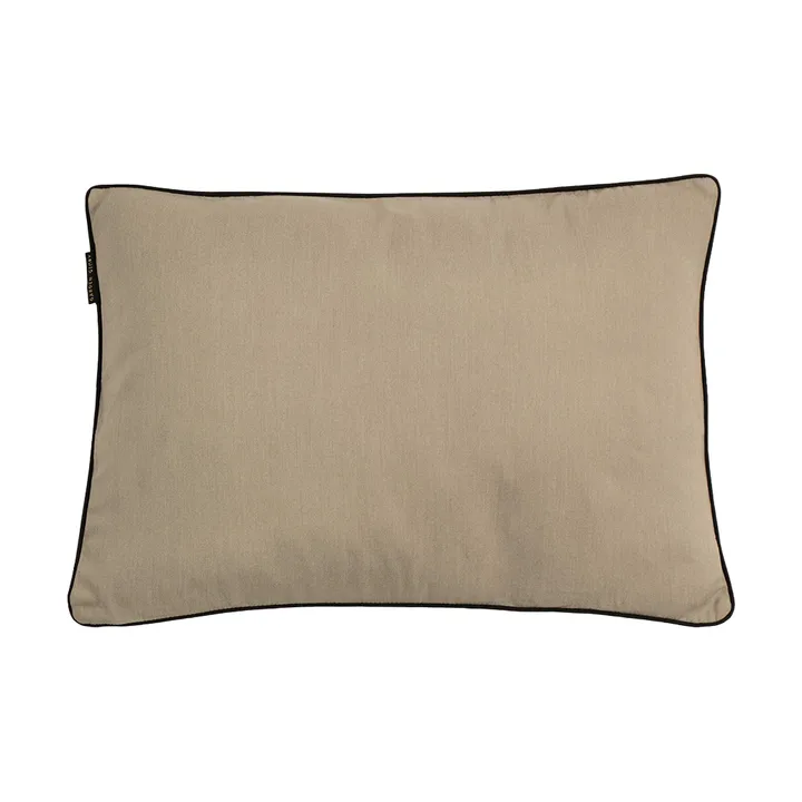 Garden Glory pute - Beige med svart kant 50x70 cm - Garden Glory