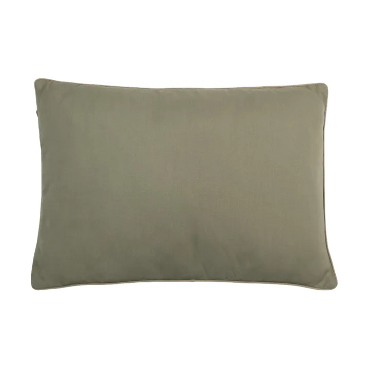 Garden Glory pute - Eucalyptus grønn med beige kant 50x70 cm - Garden Glory
