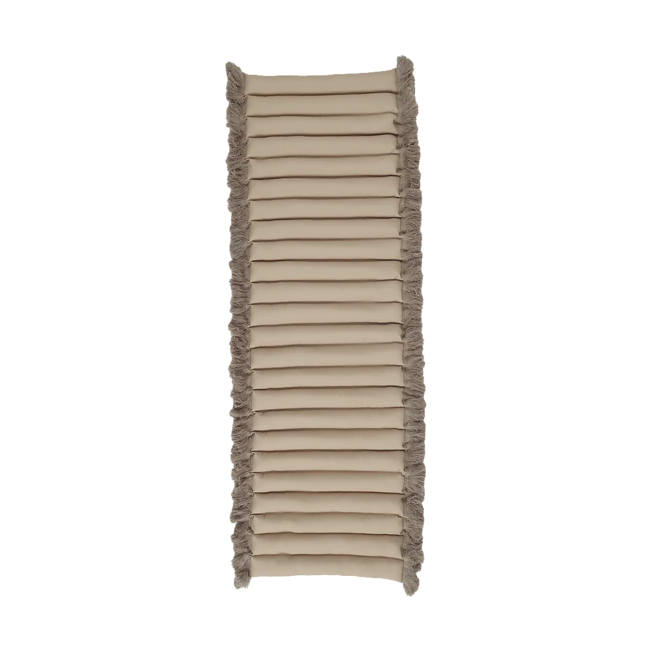 Garden Glory sittepute med frynser, Beige, beige frynser, 38x120 cm Garden Glory