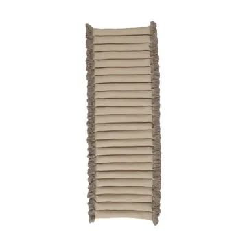 Garden Glory sittepute med frynser - Beige, beige frynser, 38x120 cm - Garden Glory