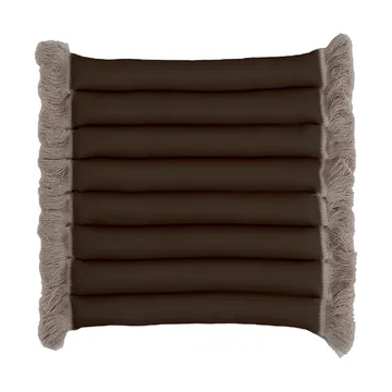 Garden Glory sittepute med frynser - Beige, beige frynser, 38x40 cm - Garden Glory