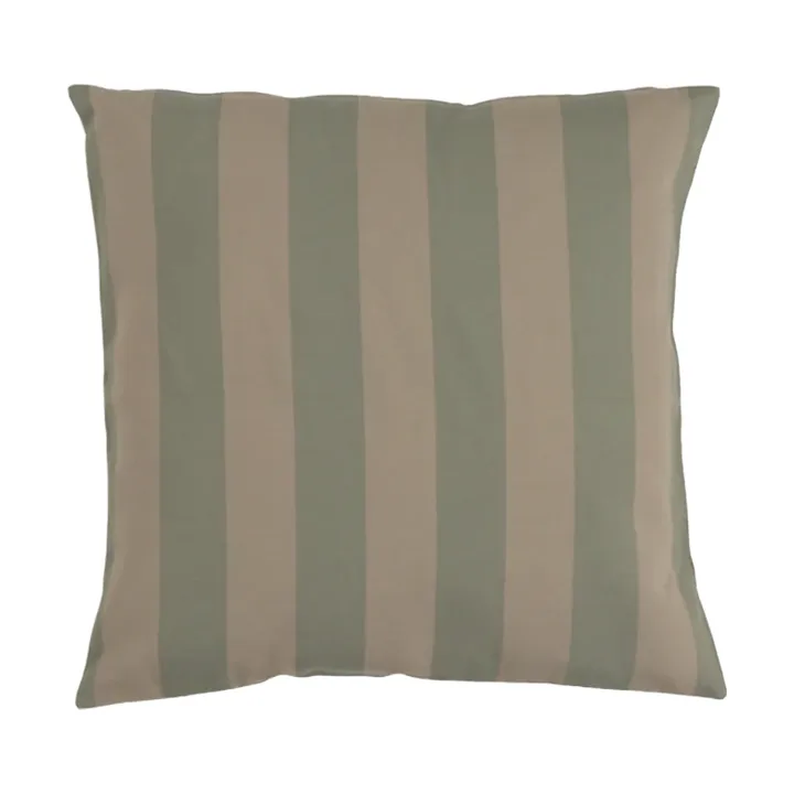 Garden Glory stripete pute - Eukalyptusgrønn-beige, 50x50 cm - Garden Glory