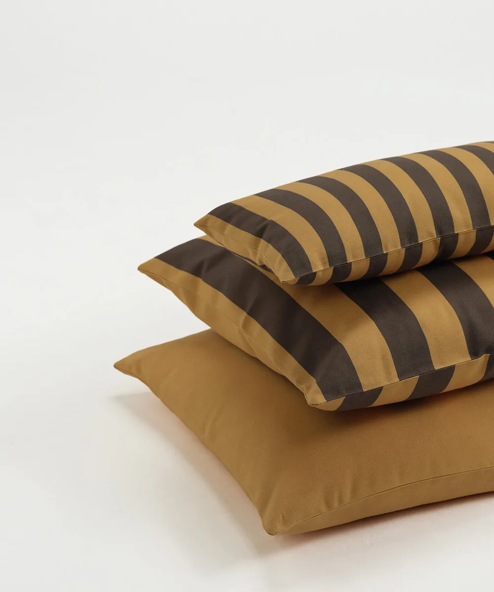 Garden Glory stripete pute, Safrangul-brun, 25x50 cm Garden Glory