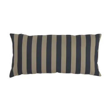 Garden Glory stripete pute - Svart-beige, 25x50 cm - Garden Glory