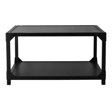 Bleck Sofabord 75x75 cm finer - Bøk-svart beis - Gärsnäs