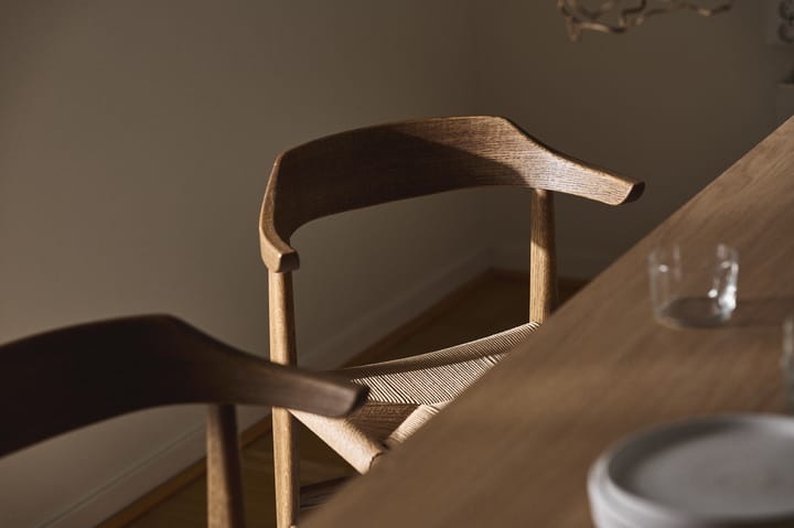 Hedda karmstol, Eik-black-papirsnor natur Gärsnäs