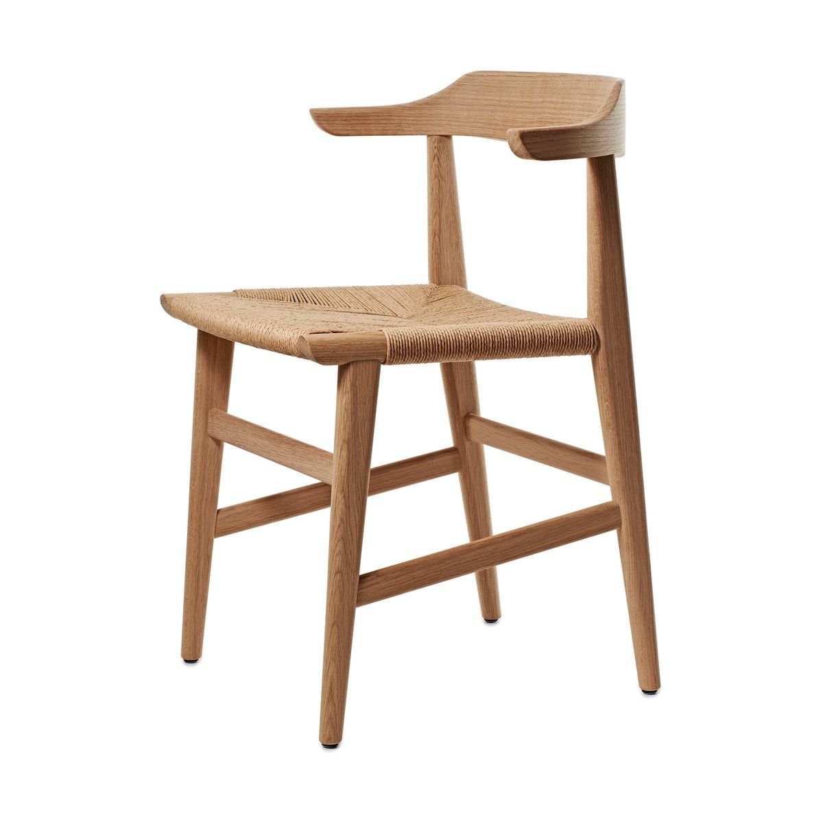 Gärsnäs Hedda karmstol Eik-natural-papirsnor natur | Skandinavisk Design | Stoler | Beige