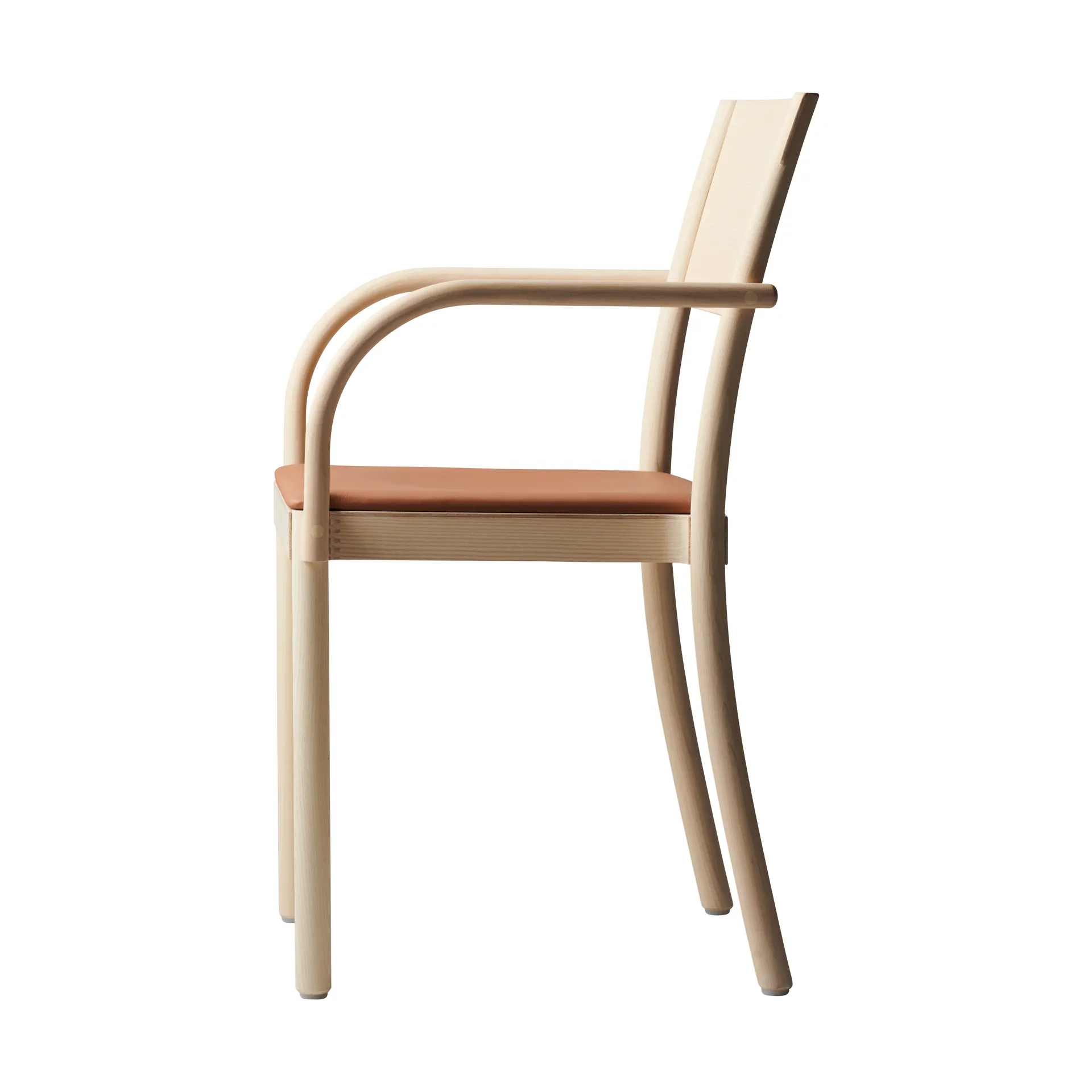 Light & Easy karmstol, Ask-hvit-elmosoft 33077 Gärsnäs