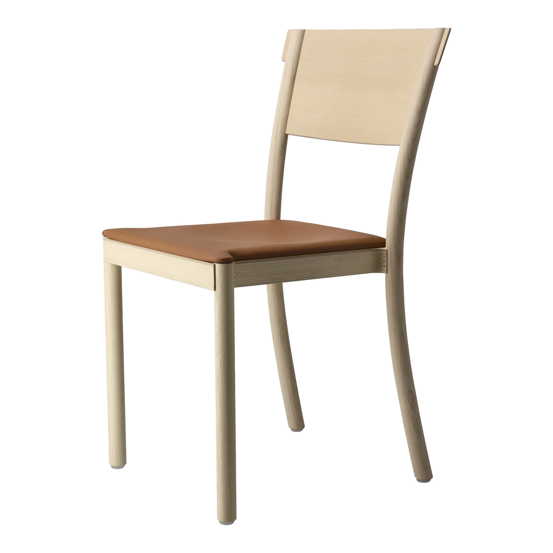 Light & Easy stol, Ask-hvit-elmosoft 33077 Gärsnäs