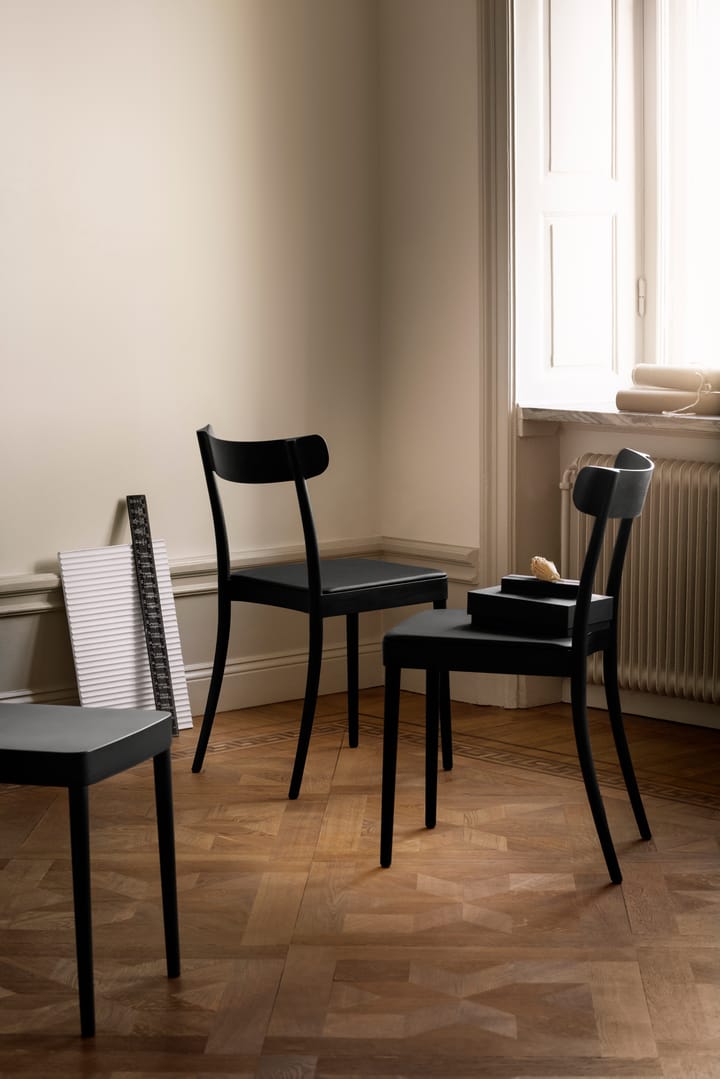 Petite stol, Finert sete svart Gärsnäs
