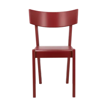 Tati stol - Bokfinert sete - rød beis - Gärsnäs