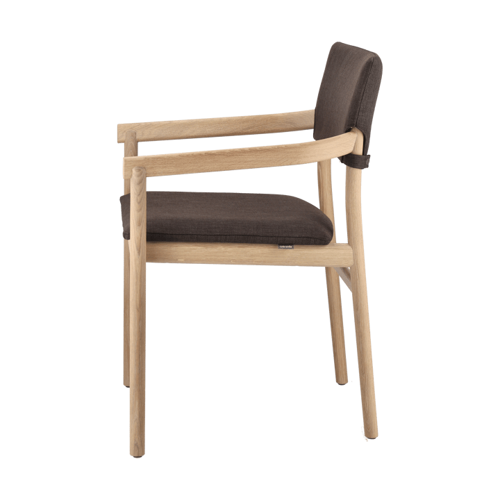 Vyn karmstol polstret rygg, Monocoat natural-Lido 46 mull Gärsnäs