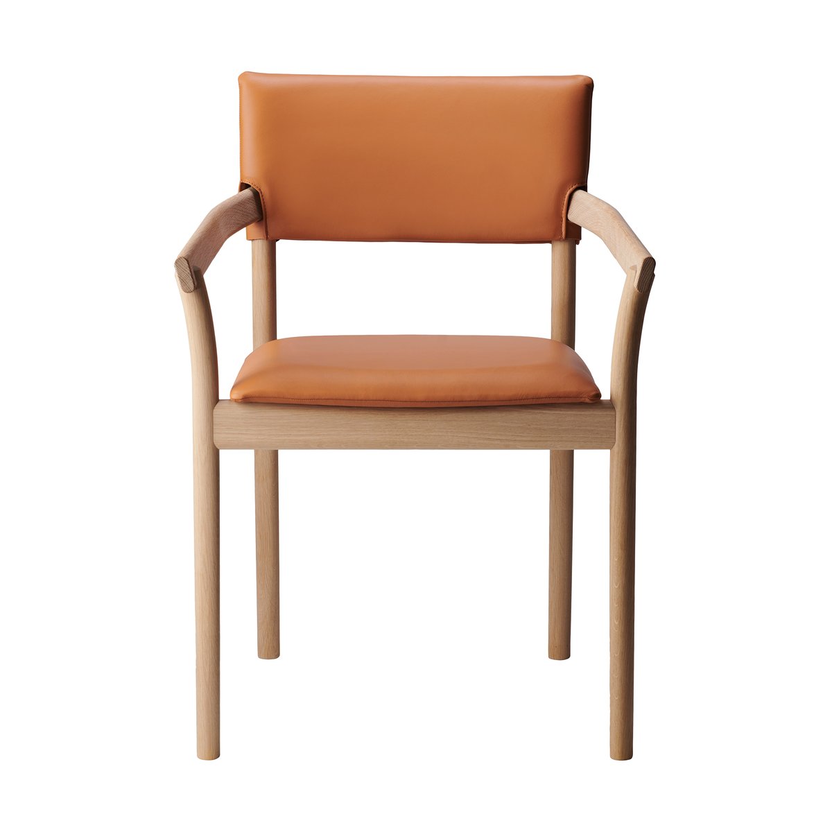 Gärsnäs Vyn karmstol polstret rygg Monocoat naturlig-Elmosoft 43283