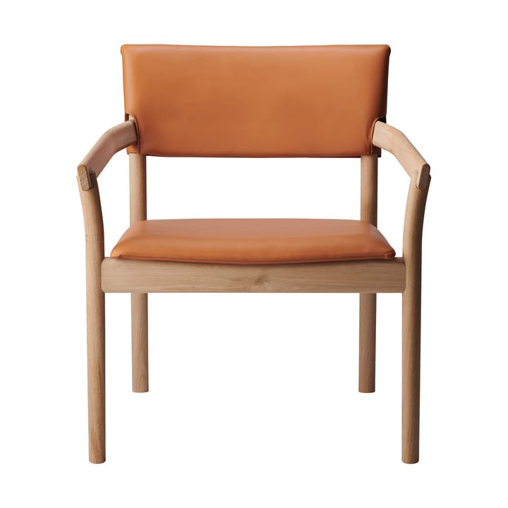 Vyn lenestol polstret rygg - Monocoat natural-Elmosoft 43283 - Gärsnäs