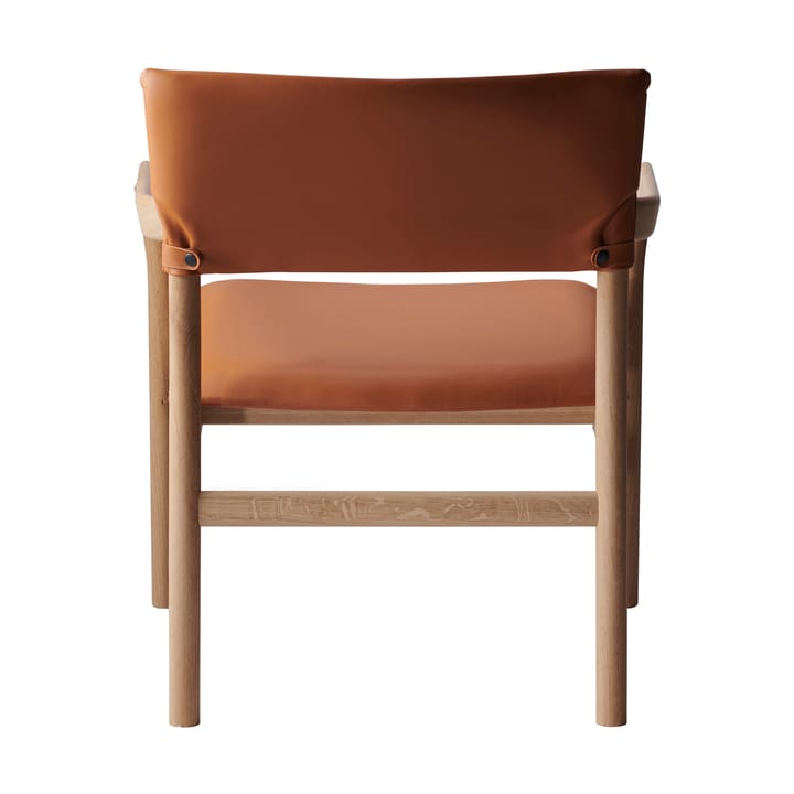 Vyn lenestol polstret rygg, Monocoat natural-Elmosoft 43283 Gärsnäs