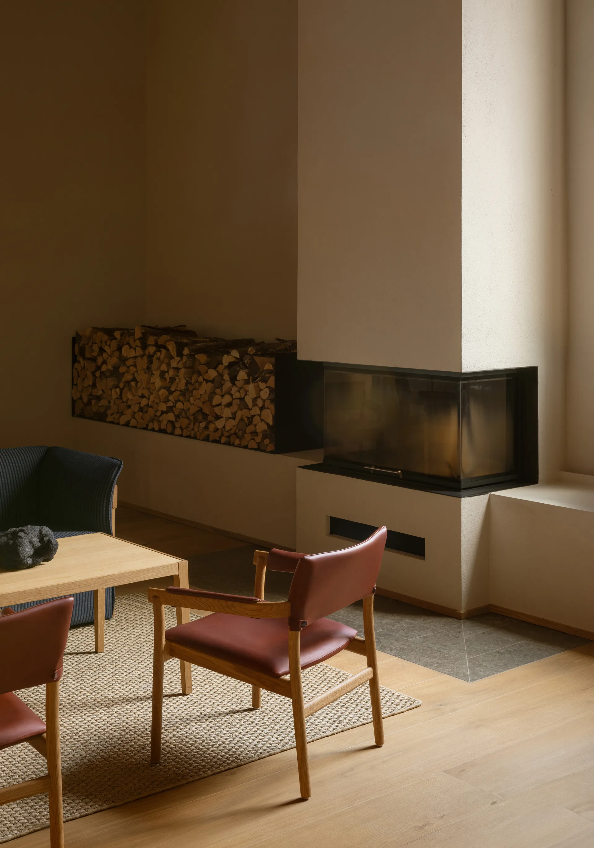 Vyn lenestol polstret rygg, Monocoat natural-Elmosoft 43283 Gärsnäs