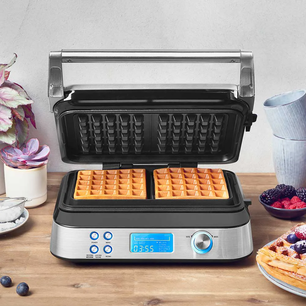 Gastroback 42424 vaffeljern, Silver Gastroback