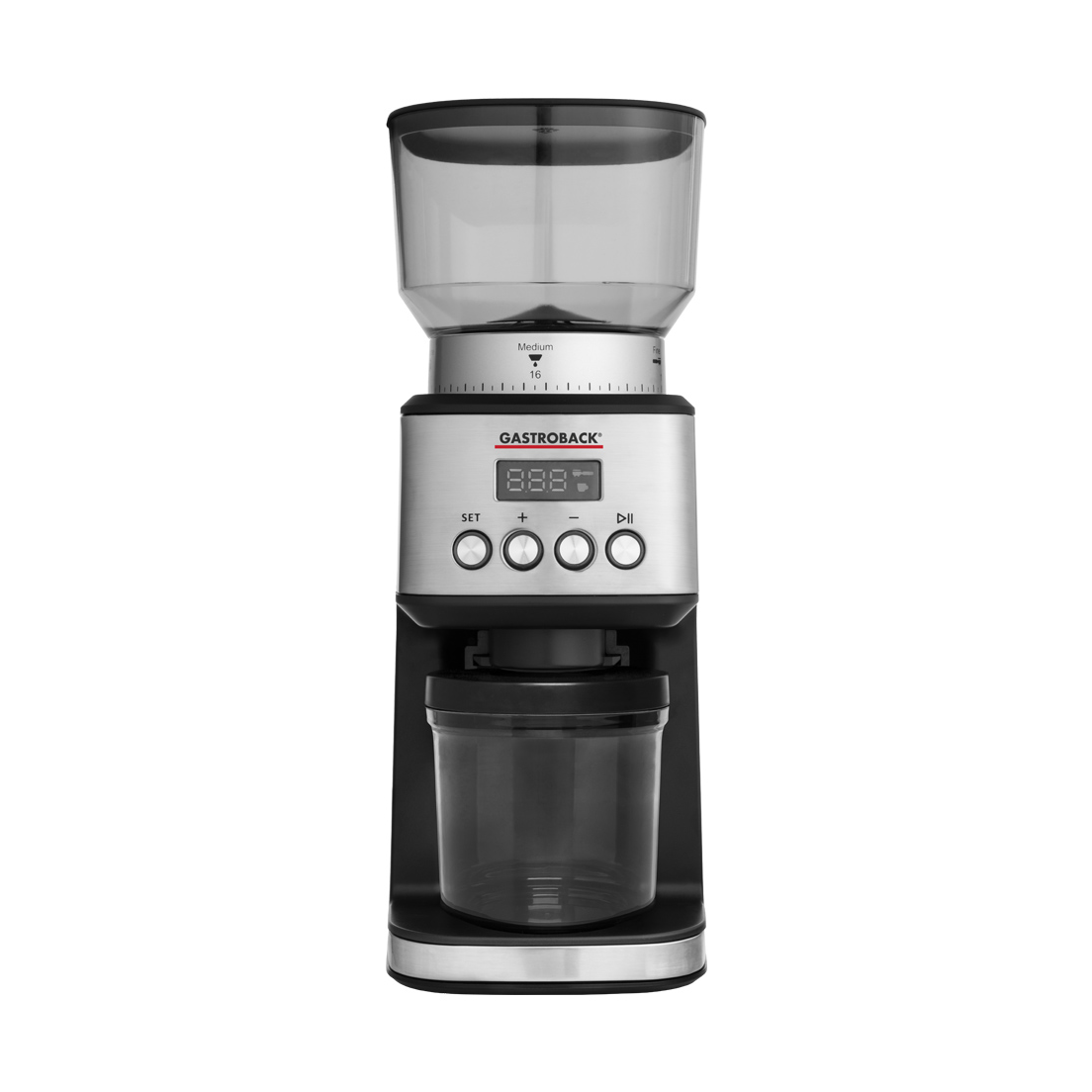 Gastroback Design 42643 elektrisk kaffekvern Silver
