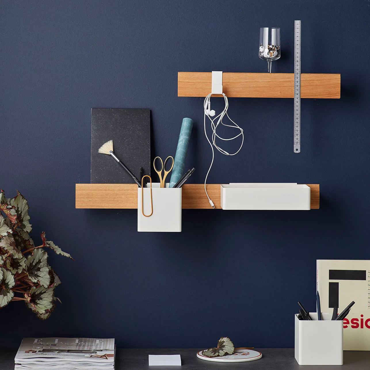 Flex Box liten 10,5 cm, Hvit Gejst