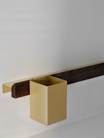 Flex Box stor 15,5 cm - Messing - Gejst