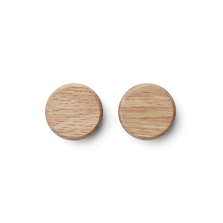 Flex Button magnet 2-stk. - Eik - Gejst
