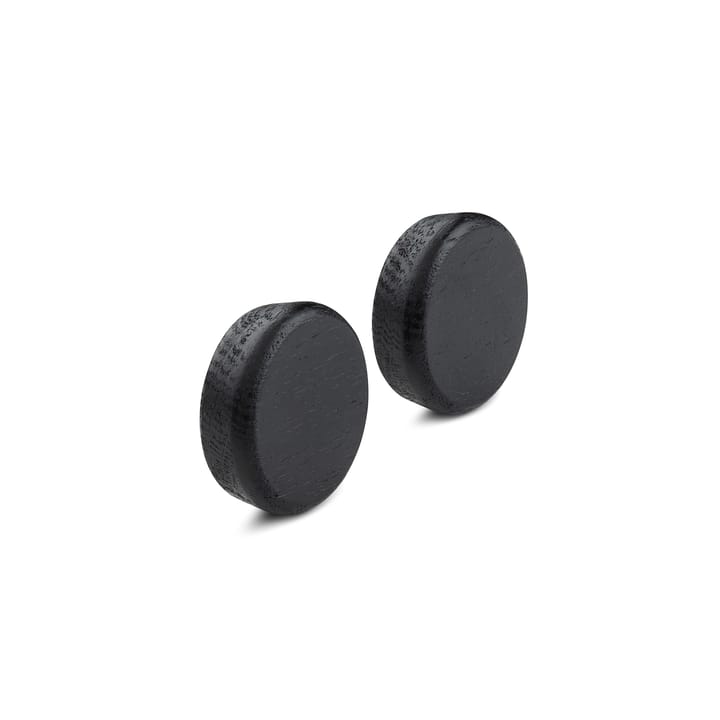 Flex Button magnet 2-stk. - Svartbeiset eik - Gejst