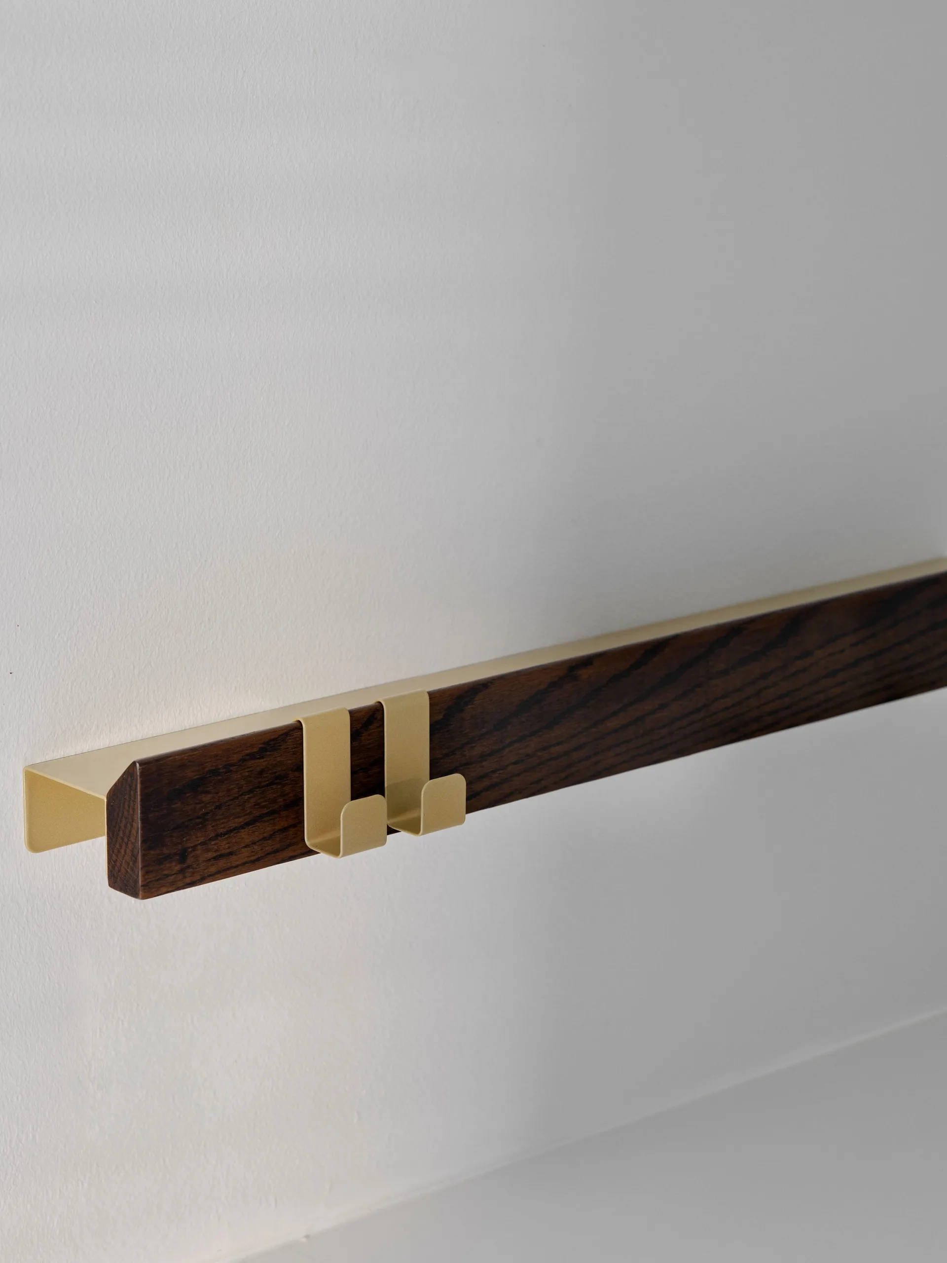 Flex Hooks knagg 2-pak, Messing Gejst