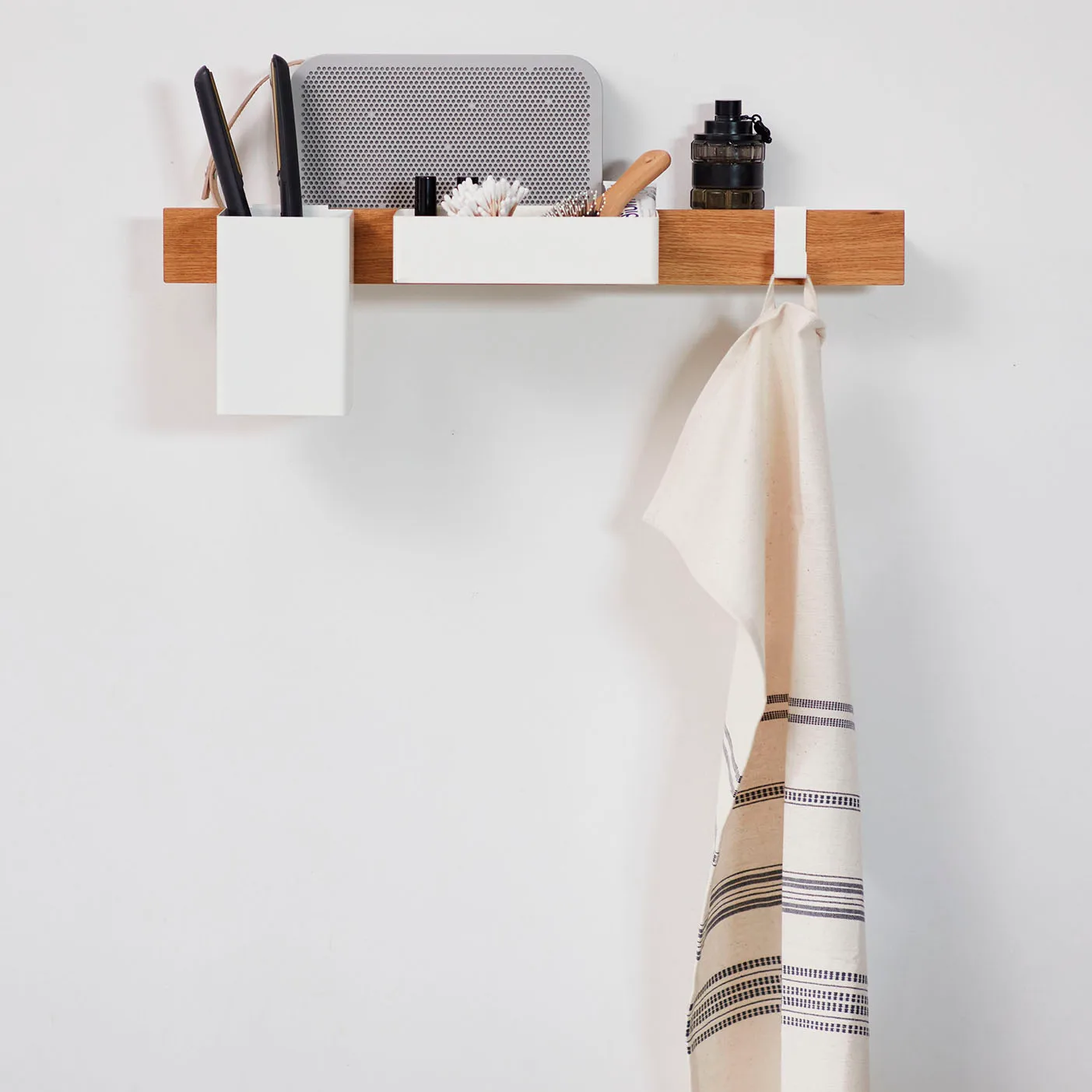 Flex Hooks knagg 2-stk., Hvit Gejst