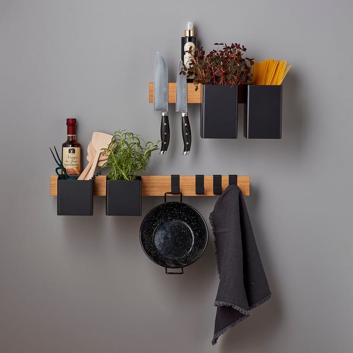 Flex Hooks knagg 2-stk., Svart Gejst