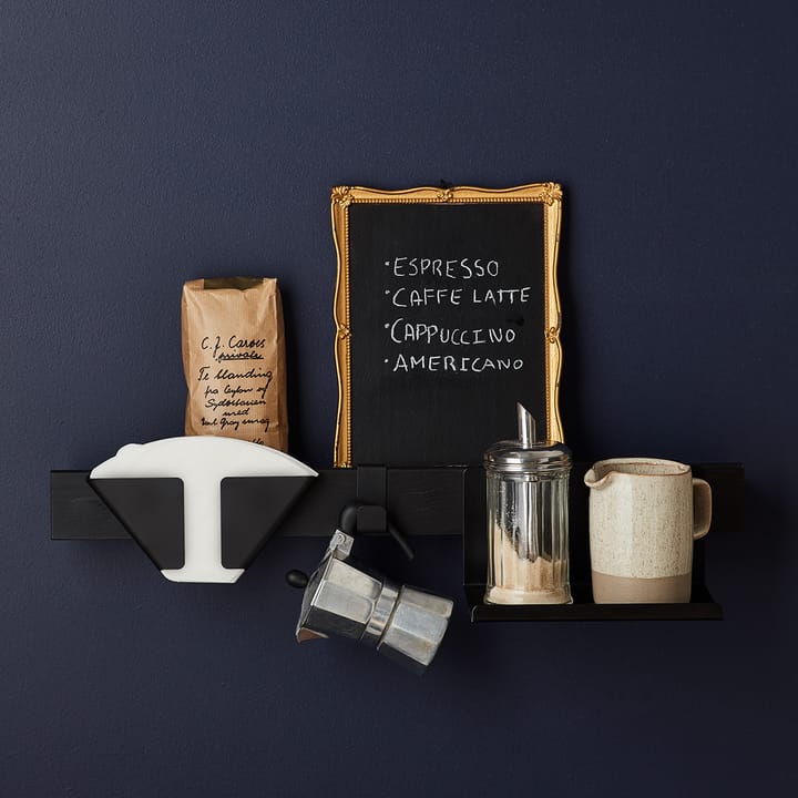 Flex kaffefilterholder, Svart Gejst