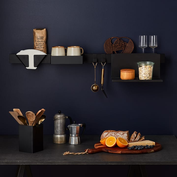 Flex kaffefilterholder, Svart Gejst