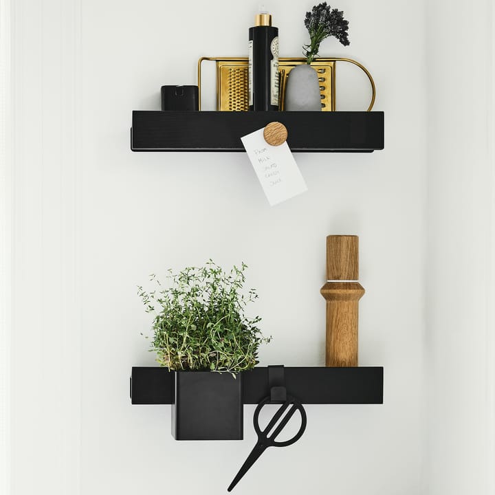 Flex Rail magnetstripe 40 cm, Svartbeiset eik-svart Gejst