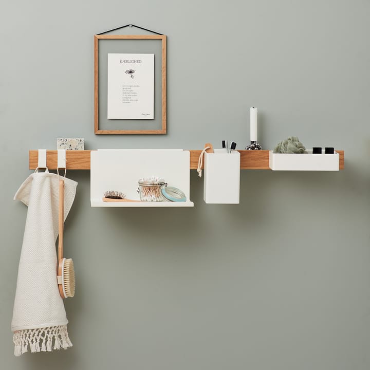 Flex Tray eske, Hvit Gejst