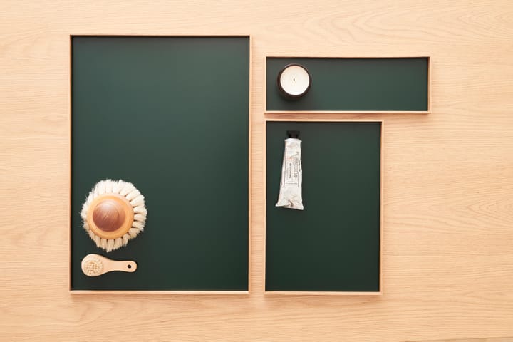 Frame brett large 35,5 x 50,6 cm - Eik-grønn - Gejst