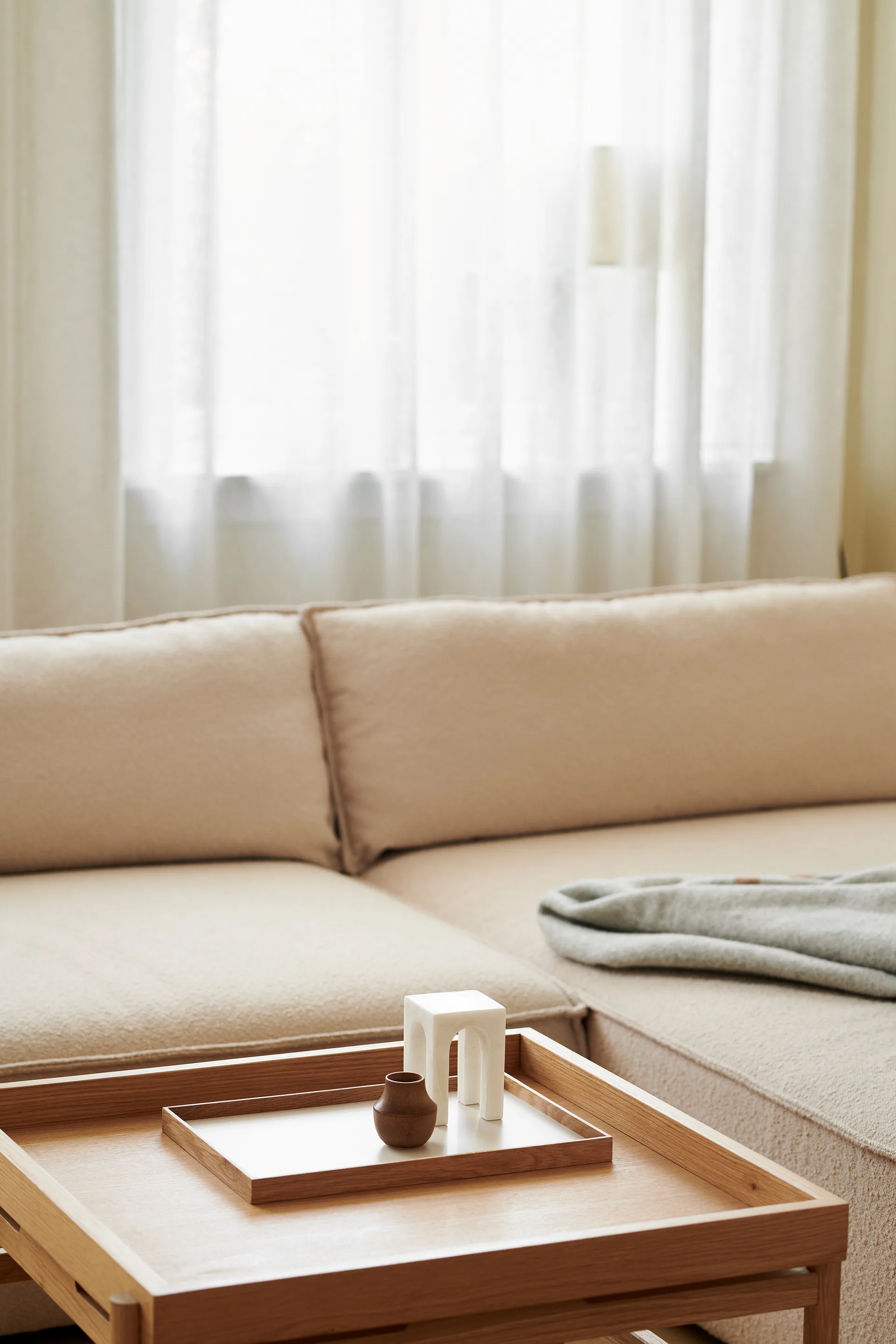 Frame brett medium 23 x 34 cm, Eik-beige Gejst