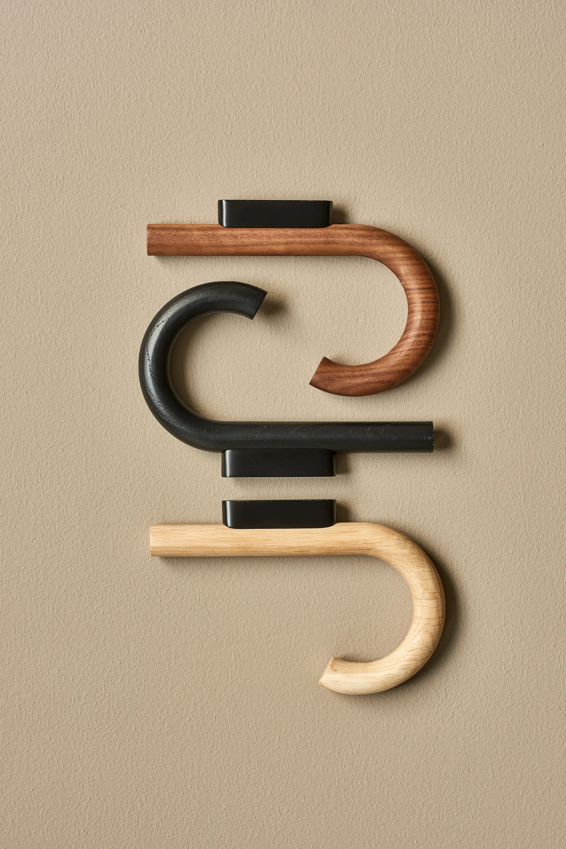 Hook krok 19 cm, Eik-svart Gejst