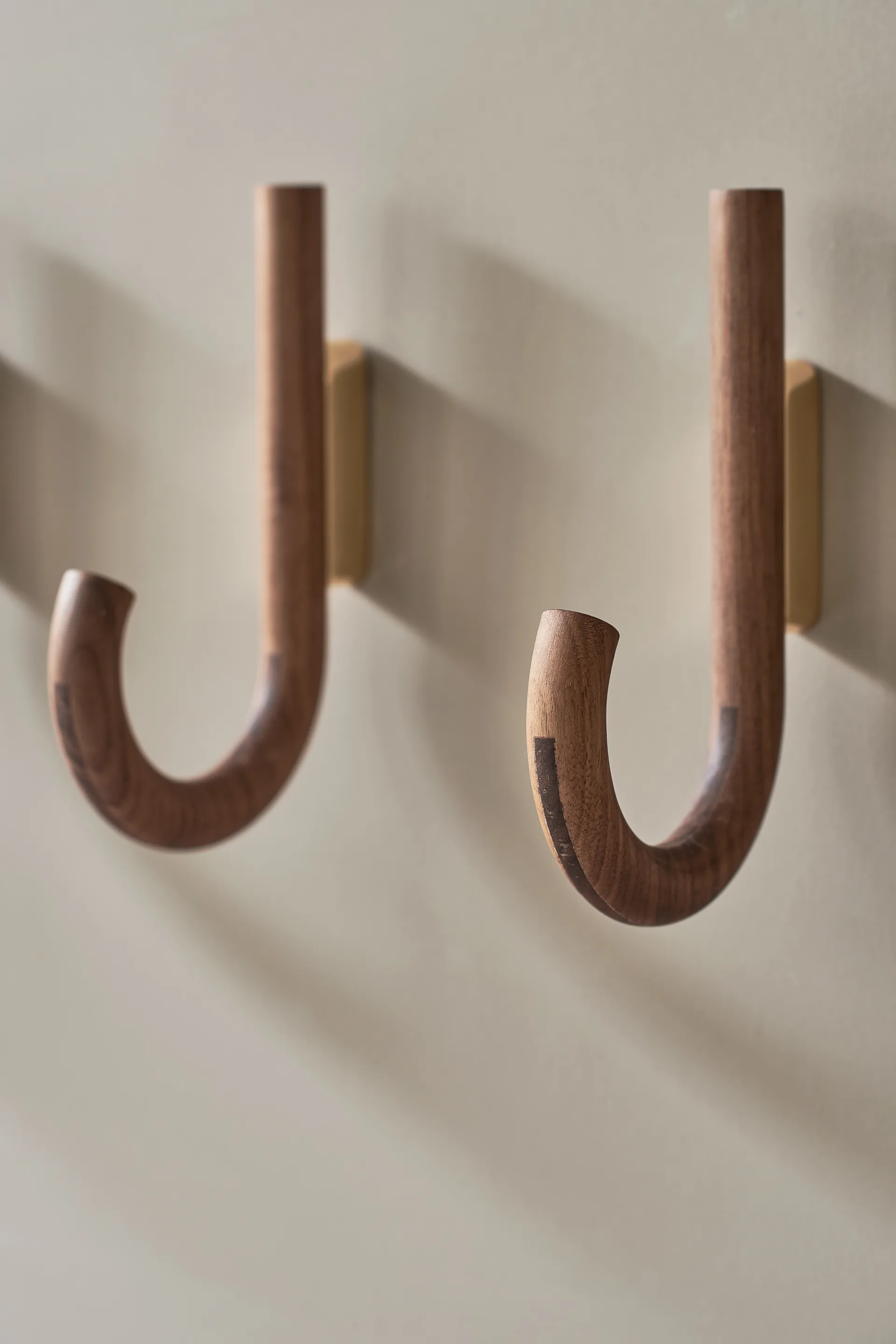 Hook krok 19 cm, Valnøtt-messing Gejst