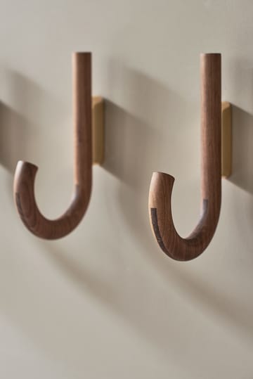 Hook krok 19 cm - Valnøtt-messing - Gejst