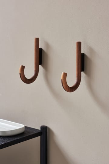 Hook krok 19 cm - Valnøtt-svart - Gejst