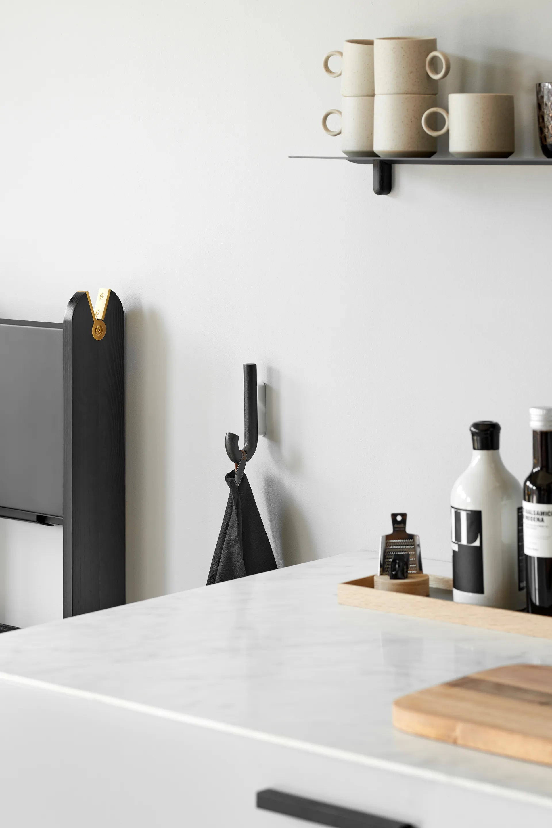 Hook krok mini 13,3 cm, Svart eik-krom Gejst