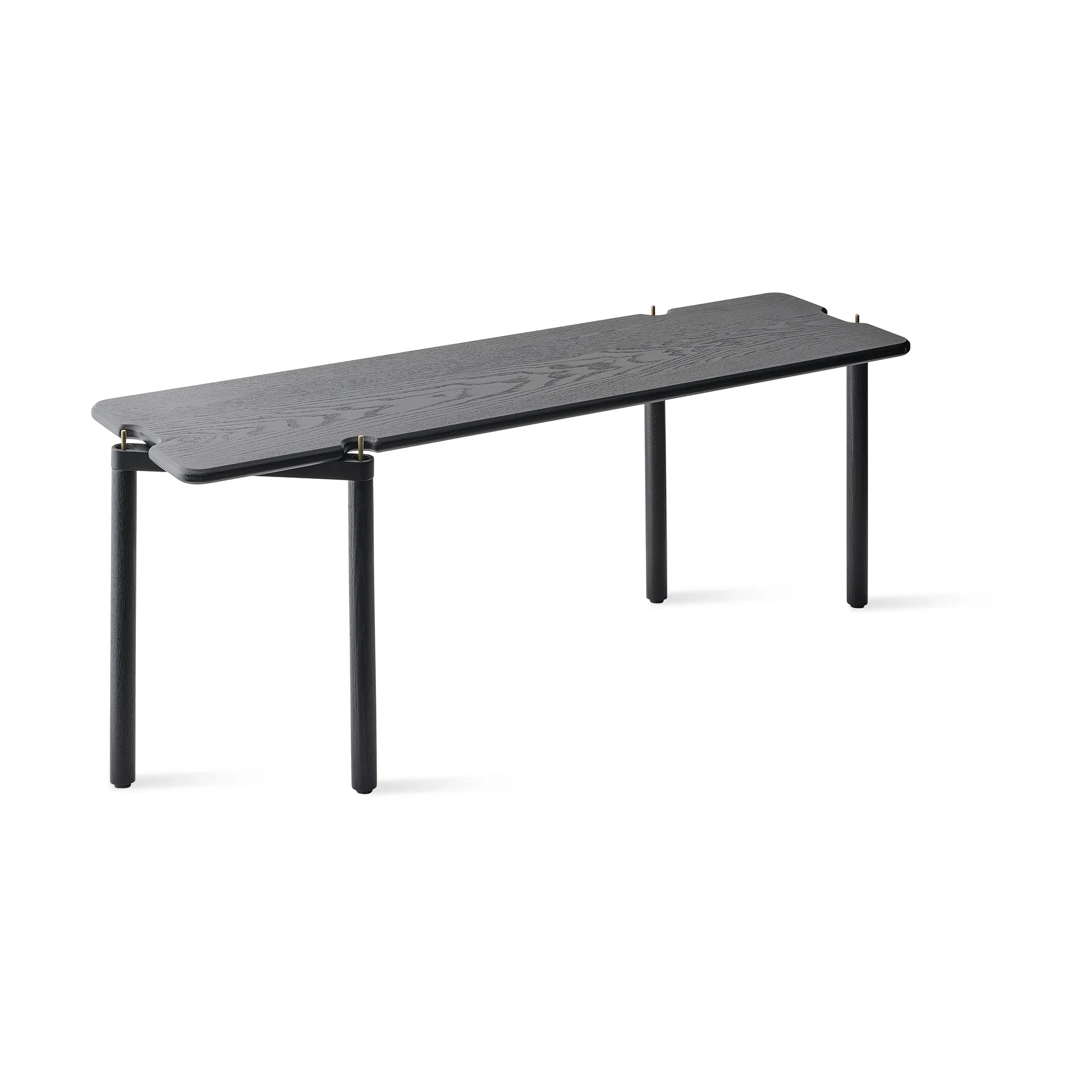 Invi bokhylle 1 hylleplate modul 2, Sort ask Gejst