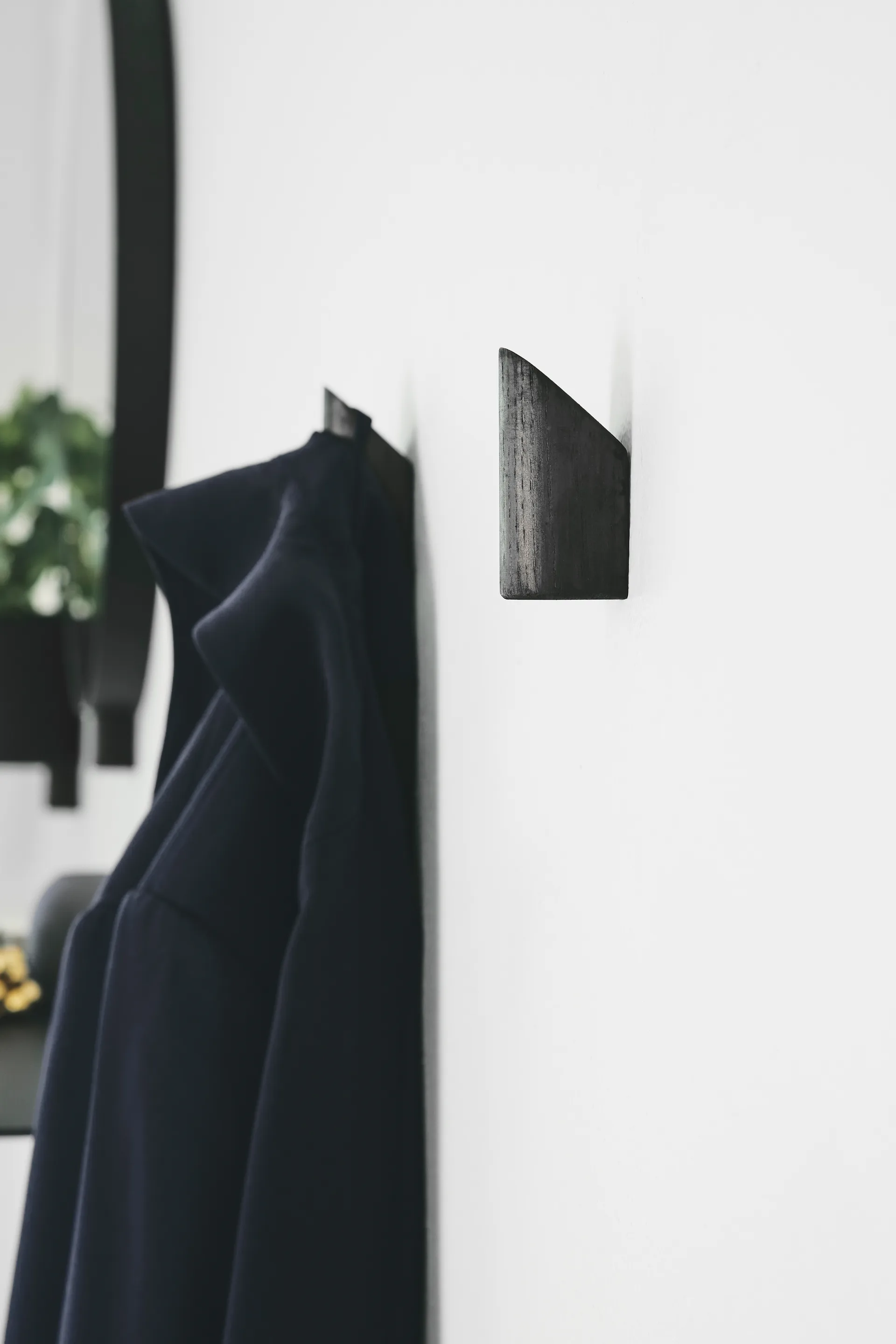 Kollage hook krok 2-pakning, Svart-eik Gejst