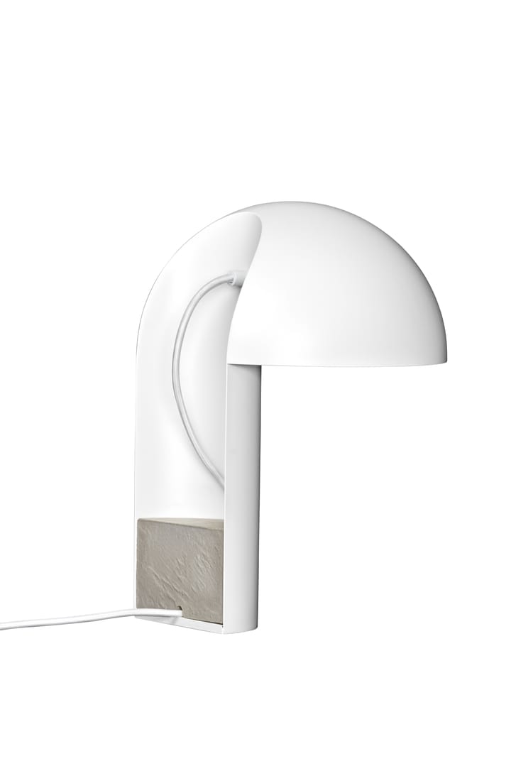 Leery bordlampe 40 cm - Hvit - Gejst