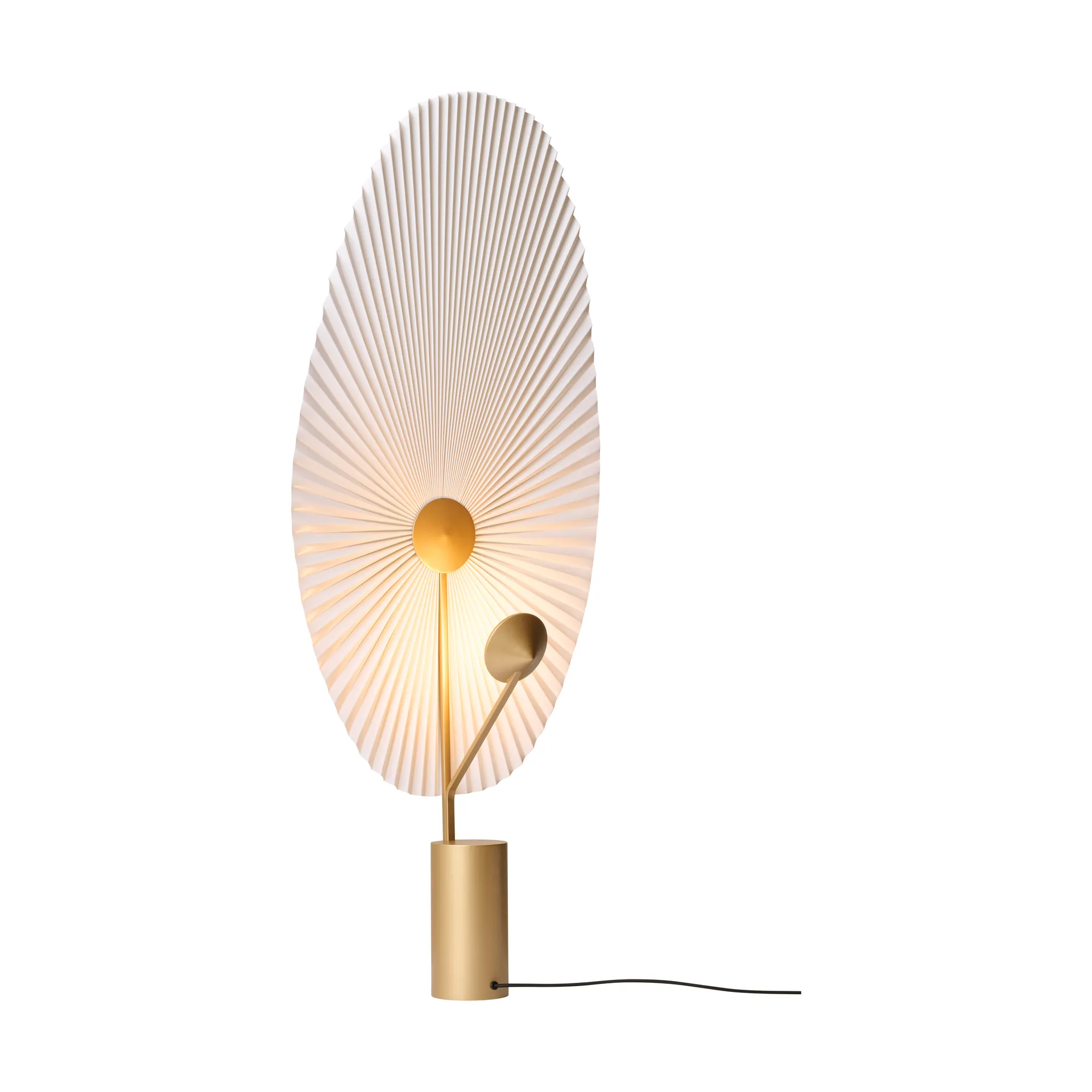 Liris gulvlampe, Messing Gejst