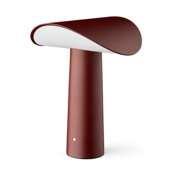 Lium bærbar bordlampe 22,5 cm - Burgundy - Gejst