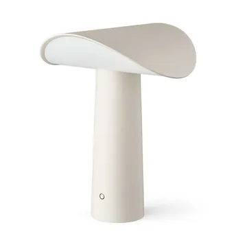 Lium bærbar bordlampe 22,5 cm - Warm grey - Gejst