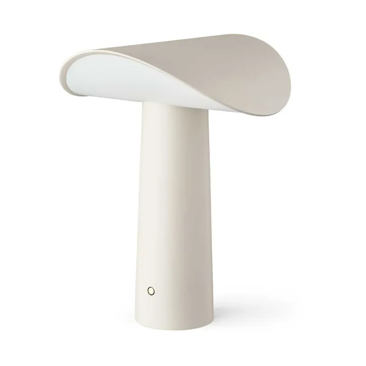 Lium bærbar bordlampe 22,5 cm - Warm grey - Gejst